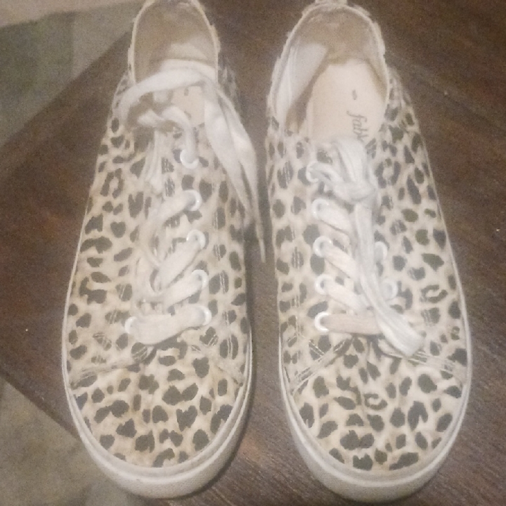 Leopard Print Sneakers